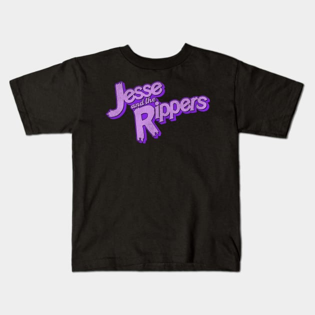 Jesse and the Rippers Kids T-Shirt by darklordpug